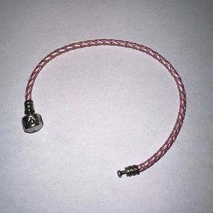 PINK PANDORA CHARM BRACELET